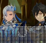 zhongli and neuvillette bring order in the courtroom