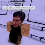 guy laughing at a pig