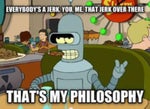 Futurama - Bender - Quit touching my stuff