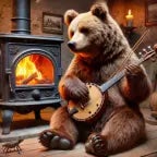 Mechka sviri na klechka