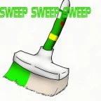 Looks like its sweeping time