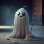 Vampire Ghost Broomstick
