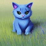 smurf cat baby