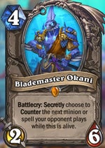 Hearthstone Blademaster Okani