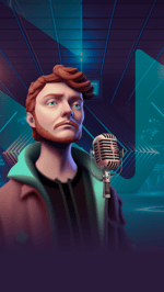 Ed singing weird music