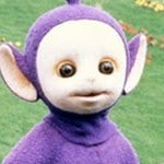 tinky winky Spilled that cubby custard on the floor