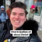 Vive le québec et jésus christ Martin