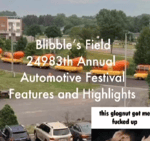 blibble's field 24983th annual automotive festival