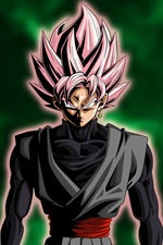 This is Super Sayajin Rose Goku Black