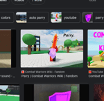 Combat warriors parry sound