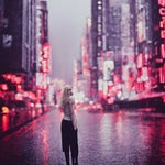 In the city lights, lost