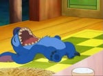 Stitch Laughing