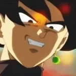goku black laugh