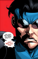 blue suit invincible