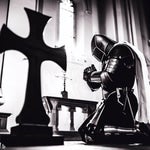 monks singing gregorian chant in a catholic benedictine seminar